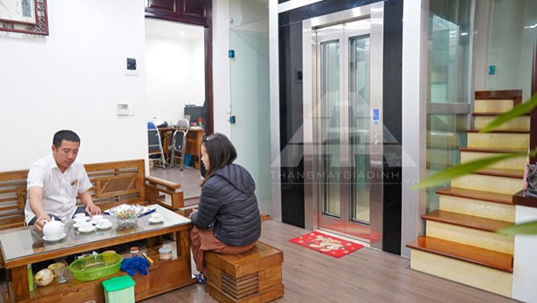 dự án thang máy lắp đặt tại long biên