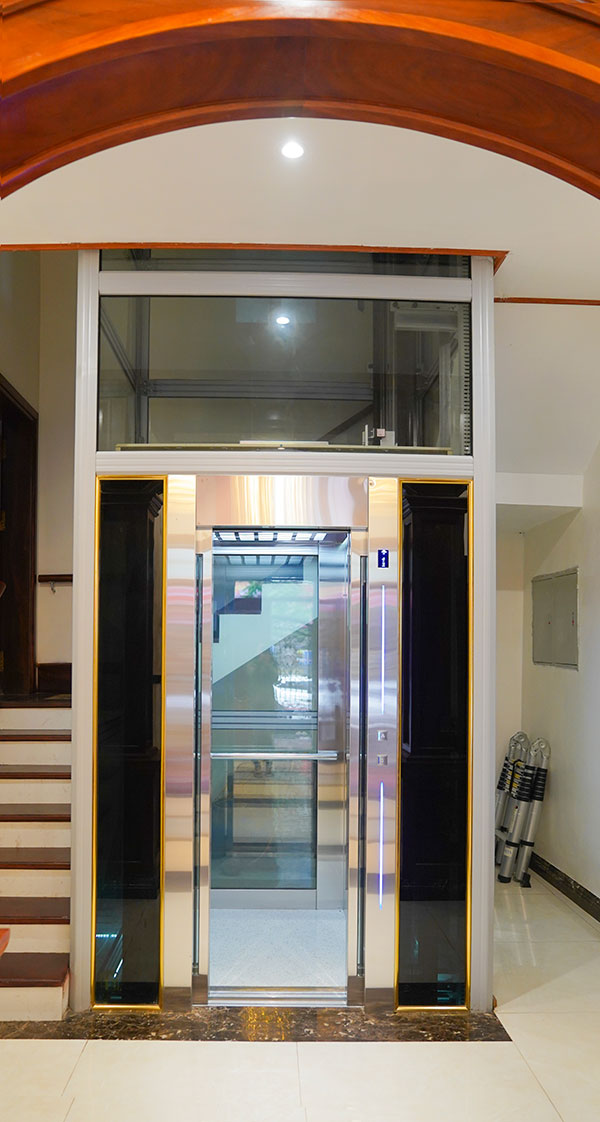 mẫu thiết kês nhà 30m2 có thang máy đẹp