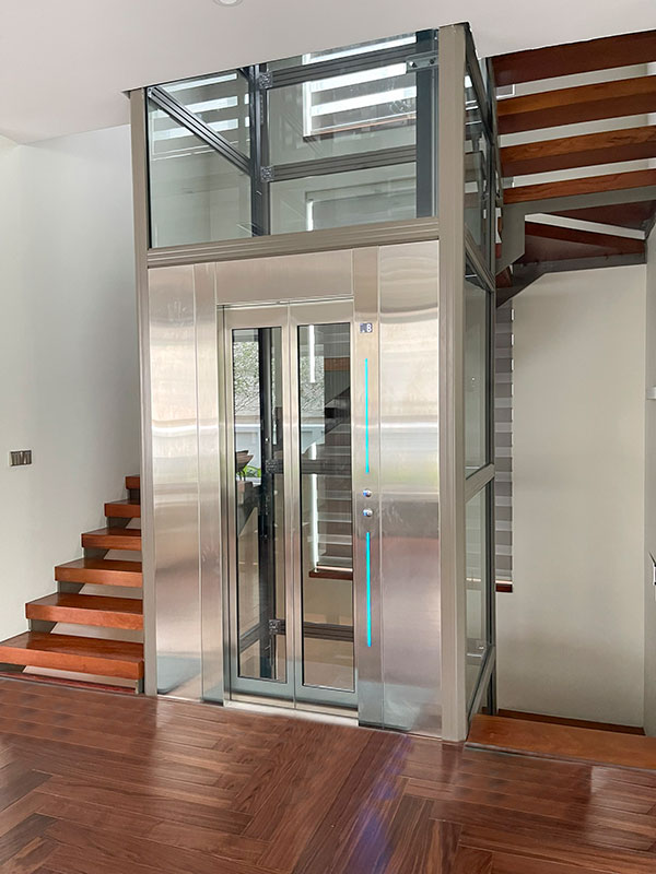 mẫu thiết kế nhà 4x10 có thang máy