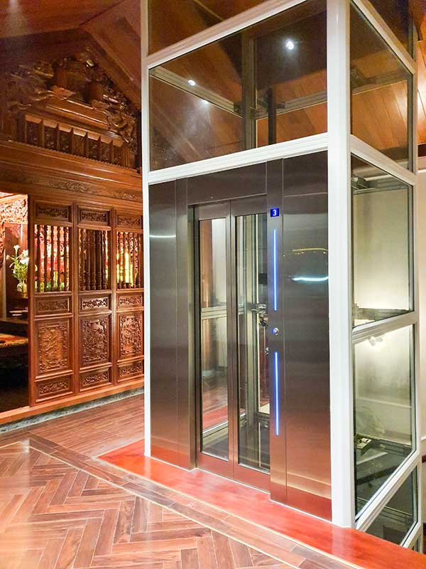 mẫu thiết kế nhà 5 tầng có thang máy đẹp nhất