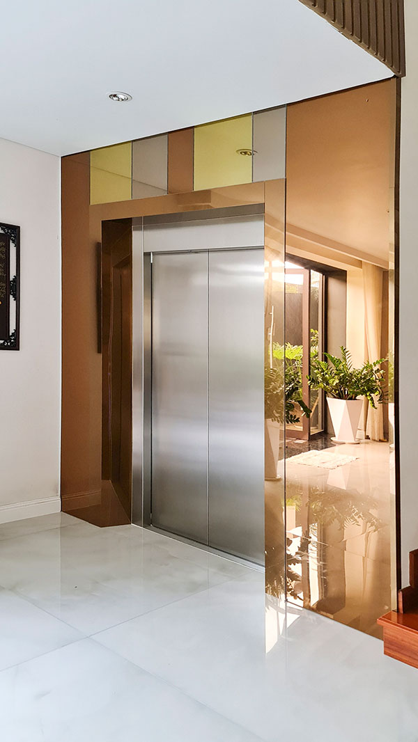mẫu thiết kế nhà 5 tầng có thang máy tốt nhất