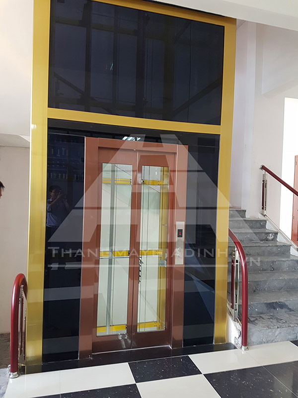 mẫu thiết kế nhà 5 tầng có thang máy đẳng cấp