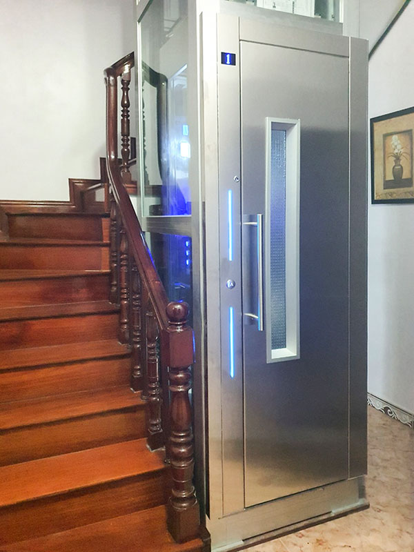 mẫu thiết kế nhà 5 tầng có thang máy