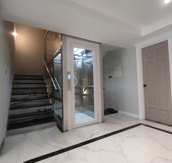 mẫu thiết kế nhà 50m2 có thang máy đẹp