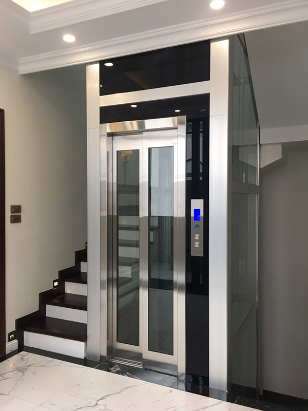 mẫu thiết kế nhà 6x12 có thang máy mới nhất