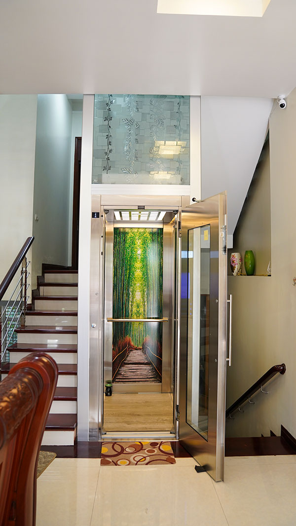 mẫu thiết kế nhà phố 5x20 3 tầng có thang máy mới nhất