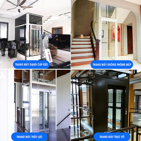 những công nghệ của thang máy gia đình