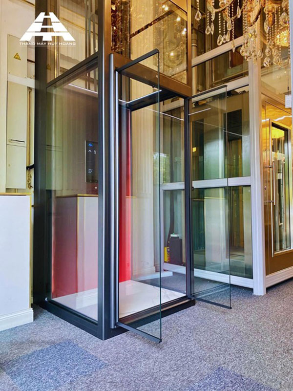 thang máy phù hợp với nhà 6x12m
