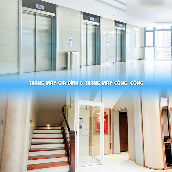 thang máy gia đình khác gì so với thang máy công cộng