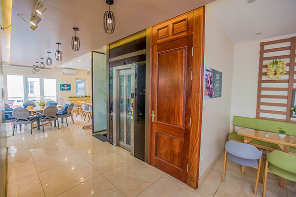 mẫu thiết kế nhà 5x10m có thang máy hiện đại